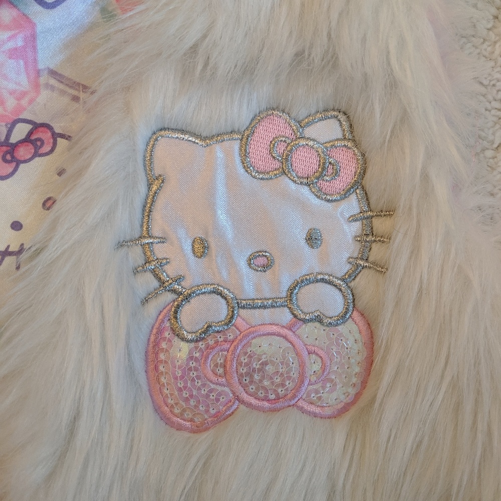 🌺 Hello Kitty Faux Fur Vest (Kids)
